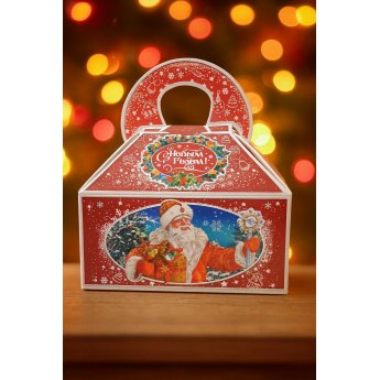 -Regalo di Capodanno "Babbo Natale con regali" caramelle 230 g -Regalo di Capodanno "Babbo Natale con regali" caramelle 230 g