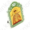Икона Святого царя мученика Николая в киоте "Моя сила в господе" на подс 0,2 × 7,5 × 8,5 см.