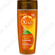Shampoo ringiovanente per capelli colorati e danneggiati con hennè "Fito Hennè Natural" (270ml)