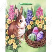 Пакет  «Пасхальный кролик», MS 18 × 23 × 8 см