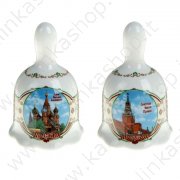 Campanellino in ceramica "Attrazioni di Mosca"
