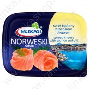 Сыр "Mlekpol" плавленый норвежский лосось (150g)