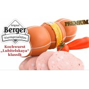 Salsiccia "Berger"  bollita per colazione (600g)