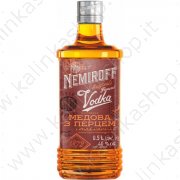 Vodka "Nemiroff"  Miele e Pepe 40% 0,5 l.