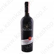 Vino rosso secco"Cabernet Sauvignon","CRICOVA"13%750mL