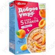 Porridge di avena "Uvelka" 5 cereali con albicocca (5x40g)