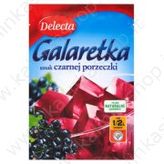 Gelatina "Delecta" al gusto di ribes nero (75g)