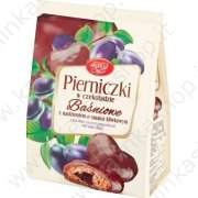 Panpepati "Pierniczki" con ripieno alla prugna in glassa di cioccolato (150g)