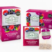 Tisana "Ahmad Fruit & Herb" con aromi di ibisco e frutti di bosco (40 g)