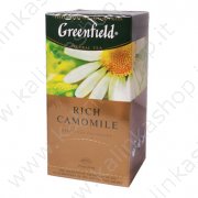 Tisana "Greenfield - Rich Camomile" con camomilla (25x1,5g)