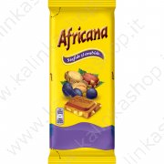Шоколад "Africana" с арахисом и изюмом (90г)