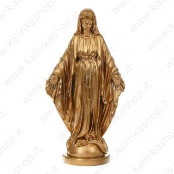 Статуэтка "Дева Мария" золото 7 × 13 × 24 см (1079148)