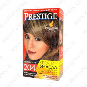 Crema-tinta resistente per capelli 204 Biondo scuro "Vip's Prestige"