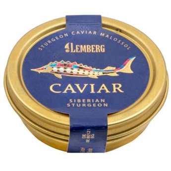 Caviale "Lemberg" selezionato di storione siberiano  (50g)
