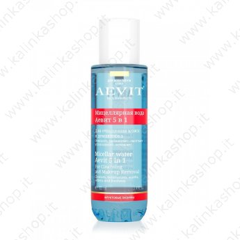 Мицеллярная вода 5в1 для очищения кожи и демакияжа "AEVIT" 100 мл.