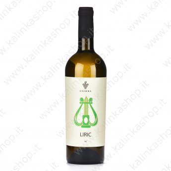 Vino bianco secco "Gramma - Liric" Feteasca regala 11.5% alc (0.75l)