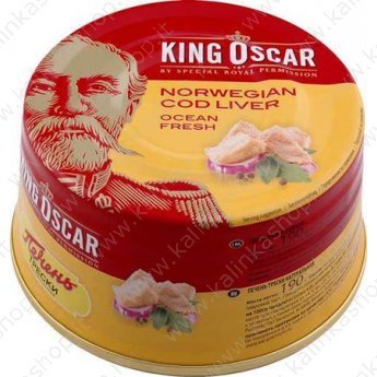 Печень трески "King Oscar" норвежская (190г)