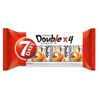 Croissant "7 Giorni" cacao e vaniglia (4*60g) Croissant "7 Giorni" cacao e vaniglia (4*60g)