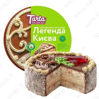 Tорт "Tarta-Легенда Киева" с арахисом (450г)