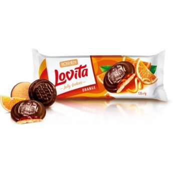 Biscotti "Roshen Lovita Jelly Cookies" arancia (135g) Biscotti "Roshen Lovita Jelly Cookies" arancia (135g)