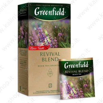 Tè "Greenfield - Miscela Revival" (25x1,5g)
