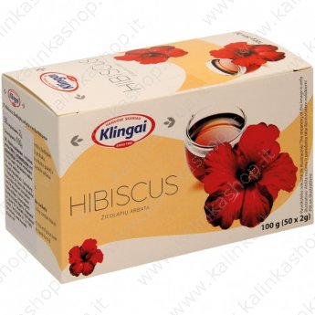Tè "Klingai" fiori di ibisco (50*2g)