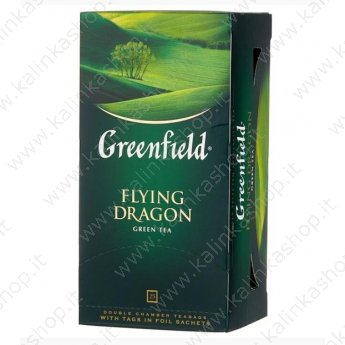 Tè verde "Greenfield - Flying Dragon" (25x2g)
