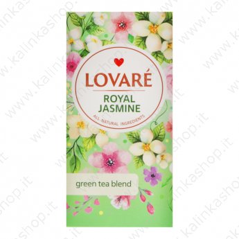 Чай "Lovare Royal Jasmine" зелений (1.5 г*24)