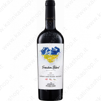 Vino rosso secco "Purcari Freedom Blend" 13,7% (0,75L)