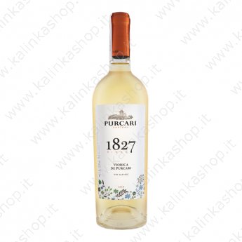 Вино "Purcari Viorica" белое сухое 14% (0.75л)