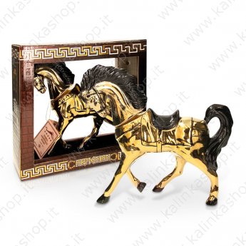 Brandy "Cavallo" armeno, confezione regalo, 5 anni, 40% alc. 0,5 l